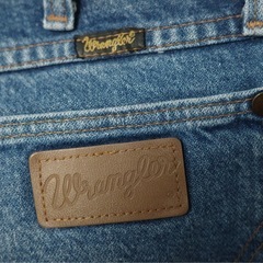Wrangler ストレートデニム ライトブルー　古着の画像