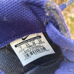 NIKE ナイキ　コルテッツ　24センチ　ネイビーの画像