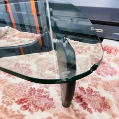 早い者勝ち　イサムノグチ？ガラステーブルの画像