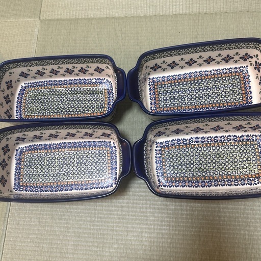 ポーリッシュポタリー　新品未使用　お皿