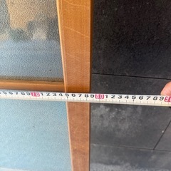 決まりました　ガラス引戸　高さ1793ミリ　横幅785ミリ　の画像