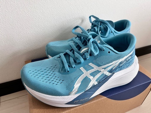 asics アシックス マジックスピード4 ランニングシューズ ブルー 25.0cm