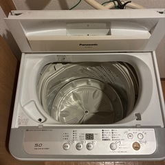 洗濯機 パナソニック 5kgの画像