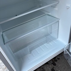 美品 アイリスオーヤマ 87L 2ドア冷蔵庫 PRC-B092D 2025年製 シルバー 小型サイズの画像