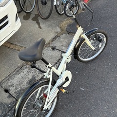 20インチ折りたたみ自転車の画像