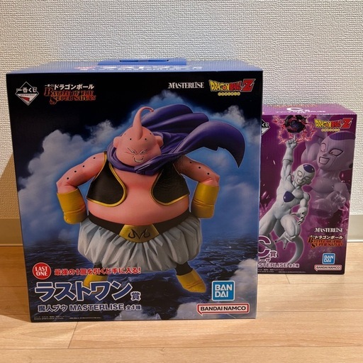 【中古】ドラゴンボール　フィギュア　まとめ売り① 一番くじ ドラゴンボール ラストワン賞 魔人ブウ＆C賞フリーザセット