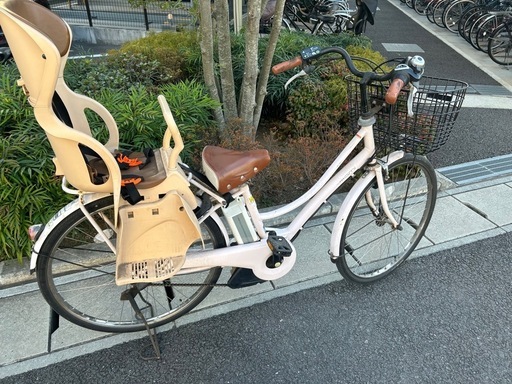 電動自転車ヤマハPASami チャイルドシート付き (ちょこ) 南柏の電動