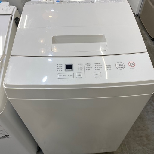 無印良品　全自動洗濯機　MJ-W60 6.0kg 2024年製