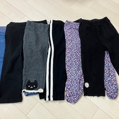 女の子長ズボン100サイズの画像