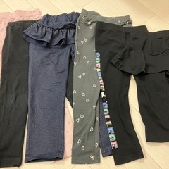 女の子長ズボン100サイズの画像