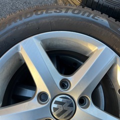 195/65R15, ブリヂストン,アルミホイル　4本セットの画像