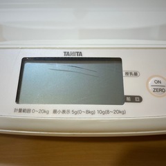 TANITA 授乳量　　ベビースケールの画像