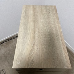 LOWYA デスクワゴン 収納チェスト 3段 木製  幅30の画像