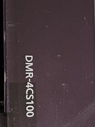 ブルーレイディスクレコーダー　Panasonic　4Kディーガ DMR-4CS100