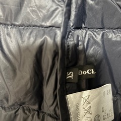 レディース　ドゥーシーエル　ダウンコート　黒　XSの画像