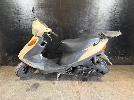 ★支払総額7.8万円★定休日なし！いつでも現車確認可能です！ スズキ アドレスV125 ベージュ CF4EA 人気のV125！ ４ストインジェクション！ 集中キー！ サイスタ付き！ フロントディスクブレーキ！