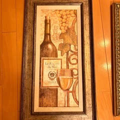 絵画　2枚の画像