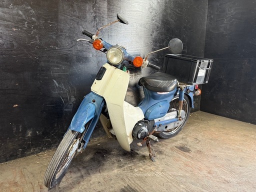 ★支払総額5.8万円★関東圏内即日配送可能！ 全車走行テスト済み！ ホンダ スーパーカブFI 青 AA01 激安原付！ ４ストインジェクション！ サイスタ付き！ 低燃費！