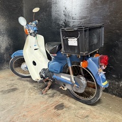 ★支払総額5.8万円★関東圏内即日配送可能！ 全車走行テスト済み！ ホンダ スーパーカブFI 青 AA01 激安原付！ ４ストインジェクション！ サイスタ付き！ 低燃費！の画像