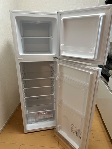 2024年製 MAXZEN 冷凍冷蔵庫 (JR168ML01WH) (状態良好)