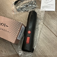 電動ドライバー　充電式　新品　小型の画像