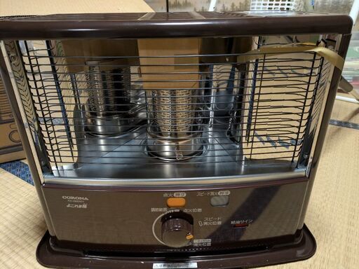 未使用】コロナ石油ストーブ(RX-2920WY-M) (まる) 関市役所前の季節