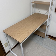 中古　デスクラック　机　テーブル　アイリスオーヤマ　の画像