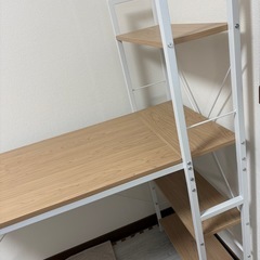 中古　デスクラック　机　テーブル　アイリスオーヤマ　の画像