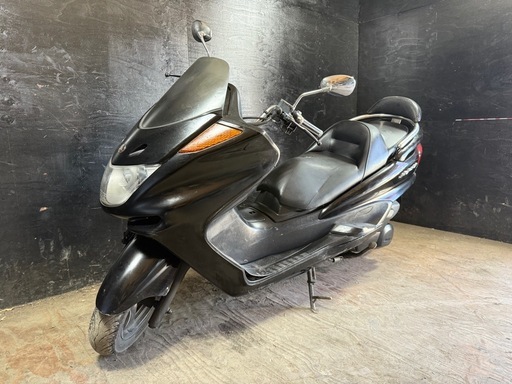 ★支払総額4.2万円★激安バイク続々入荷中！ とにかく安い！ ヤマハ マジェスティC 黒 SG03J 激安ビッグ！ 人気のマジェスティ！ バックレスト！ カスタムベースに♪