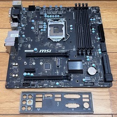 IPMSB-KA i7-4770 MSI H170M-S01 PCパーツまとめ売りの画像