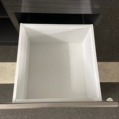 【ドリーム池田店】◎ジモティー割対象品◎ニトリ レンジ台 ダークブラウン 42887の画像