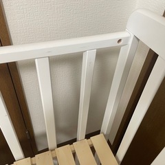 ミニベビーベッド  ヤトミ ナチュラル ホワイトの画像