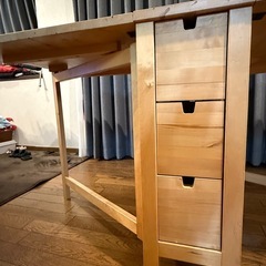 IKEAバタフライテーブル　ノールデンの画像