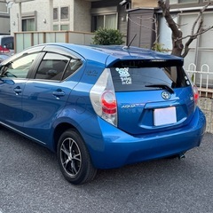 トヨタ アクア 平成24年です 距離4万です 車検9年7月まで 乗って帰る大丈夫の画像