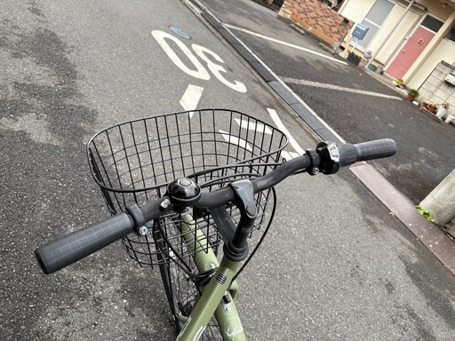 27インチ　6段ギア付き　自転車　ほぼ新品　　
