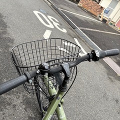 27インチ　6段ギア付き　自転車　ほぼ新品　　の画像