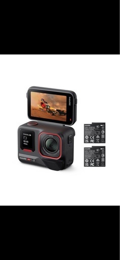 【新品】Insta360 Ace Pro 2-8Kアクションカメラ　バッテリー２つセット