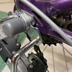 自転車　22インチ　6段変速　小学生向けの画像