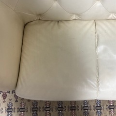 二人掛けソファの画像