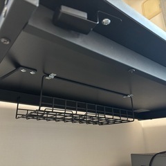 デスク　ブラックの画像