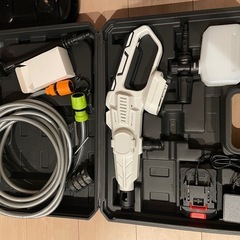 高圧洗浄機　折りたたみバケツの画像