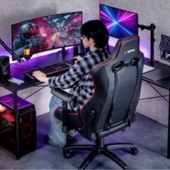 I741 🌈 美品♪ サンワダイレクト L字型パソコンデスク ⭐ クリーニング済の画像