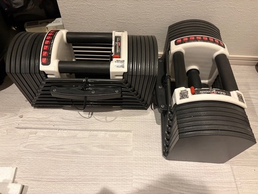 【決まりました】可変式ダンベル40kg 2セット