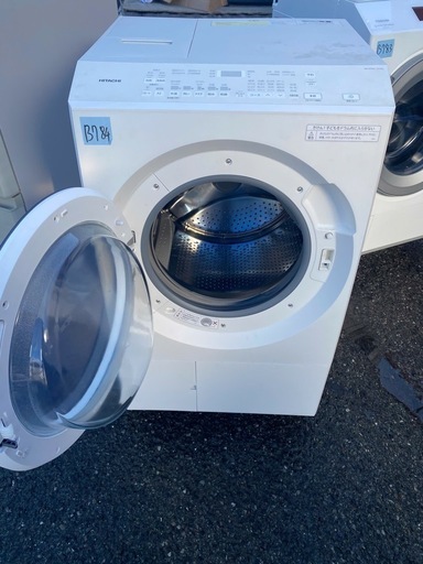 NO B784?福岡市内配送設置無料✨?ドラム式洗濯機 ビッグドラム ホワイト BD-SX120JL-W [洗濯12.0kg /乾燥6