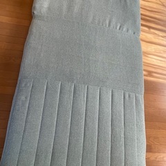 0円　クッション付きカバーリングソファ―ベッドの画像