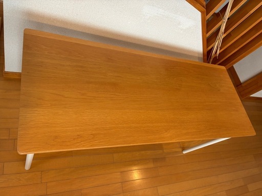 無印良品　デスク　オーク材突板　幅150