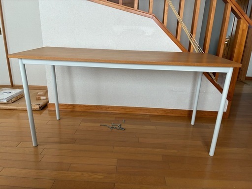 無印良品　デスク　オーク材突板　幅150