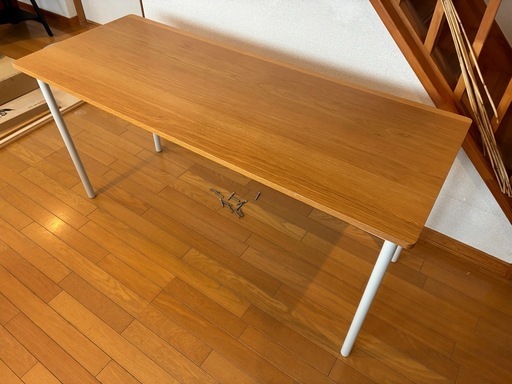 無印良品　デスク　オーク材突板　幅150