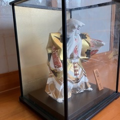 鏡獅子 置物の画像