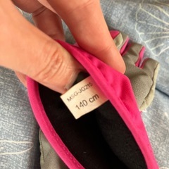 スキーグローブ　小学生用の画像